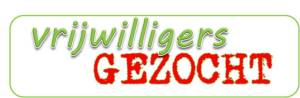 gezocht vrijwilligers