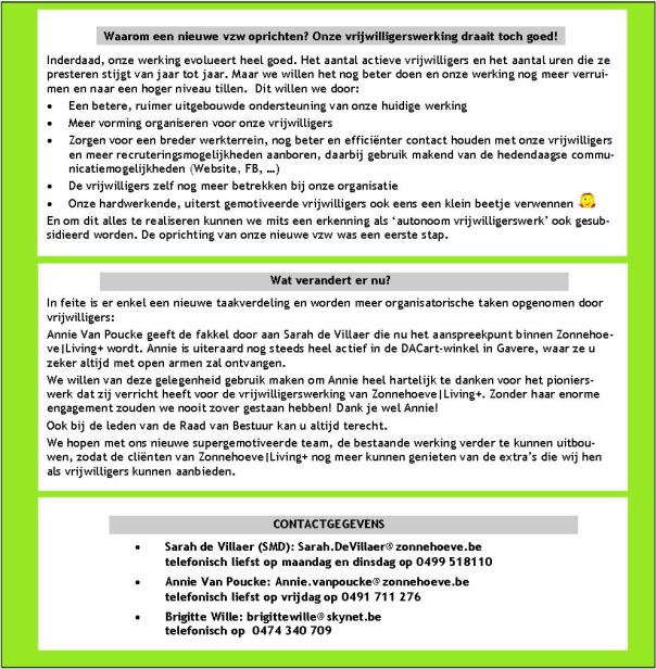 nieuwsbrief 1 - ZoVRIJ - oprichtingsvergadering p2