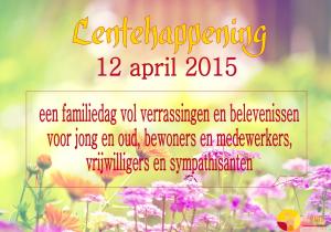 2015-04-12 Lentehappening eerste aankondiging