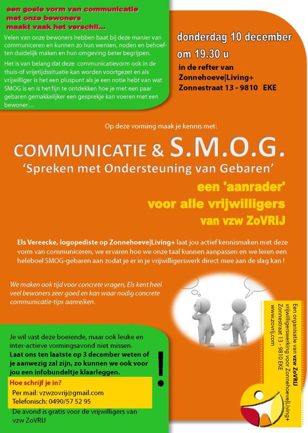 20151210 Uitnodiging vorming communicatie en SMOG